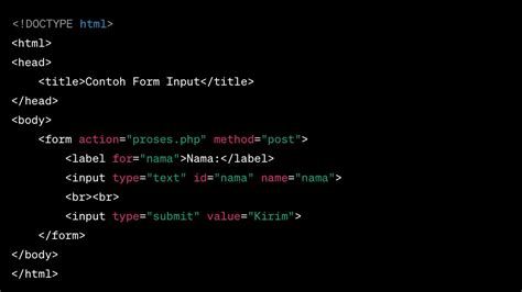 cara input di php, Cara input tanggal di php