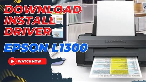 cara install driver epson l1300, Download driver printer epson l1300 gratis+cara install