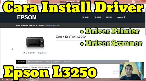 cara install driver printer, Cara install driver printer epson l3210