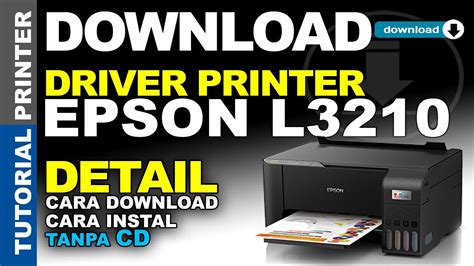 cara install epson l3210, Cara install printer epson l3210