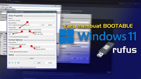cara membuat bootable flashdisk dengan rufus, Cara membuat bootable flashdisk windows 10 software rufus mini windwos