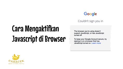cara mengaktifkan javascript di browser, Cara mengaktifkan javascript di hp