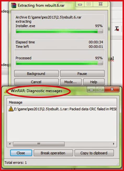 cara mengatasi winrar cannot execute, 5 cara mengatasi winrar diagnostic messages dengan mudah