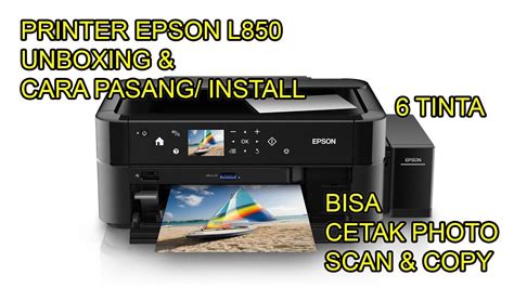 cara scan epson l850, Epson l850 pdf