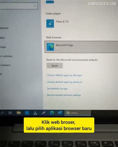 cara setting default browser di laptop, Cara setting default browser di hp android. Cara oppo