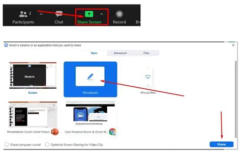 cara share screen di komputer, Cara share screen di zoom hp dan pc (panduan lengkap). Komputer dari