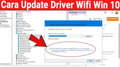 cara update driver wifi windows 10, Cara update driver wifi windows 10