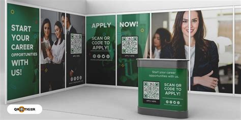 career fair qr code poster, Free career fair poster templates