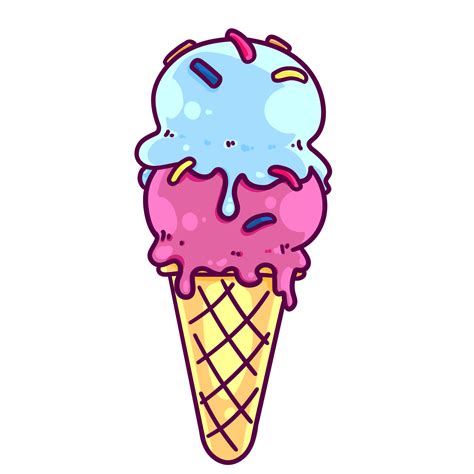 cartoon pic of ice cream