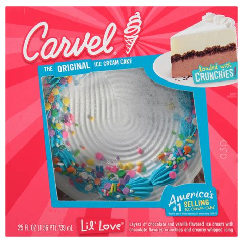 carvel ice cream cake calories