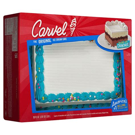 carvel ice cream cake prices