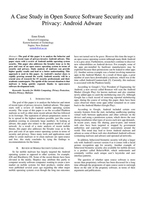 case study of open source software, Apache server software study development case source open. (pdf) a case study of open source software development: the apache server