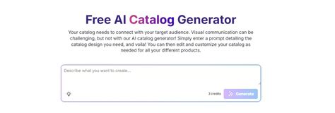 Catalog Ai Maker