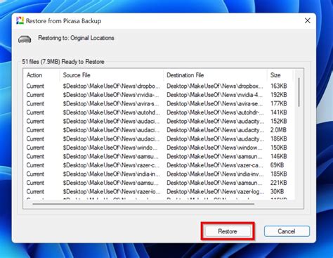 cblockfile restore err 2 picasa, Descargar picasa versión ultima gratis