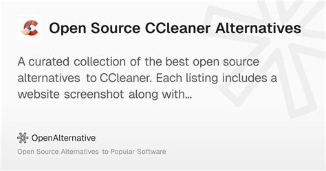 ccleaner alternatives open source, Pin on it smart tricks. Ccleaner itsmarttricks