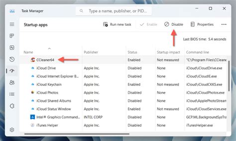 ccleaner disable auto extension, Can't disable 