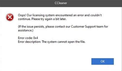 ccleaner error code alpha, 7 fixes to ccleaner error code 0x4 on windows 11[2024]. 7 fixes to ccleaner error code 0x4 on windows 11[2024]