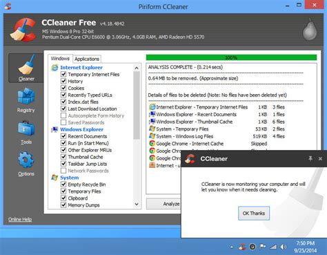 ccleaner is skipping chrome, Why is ccleaner skipping chrome internet cache. Why is ccleaner skipping chrome