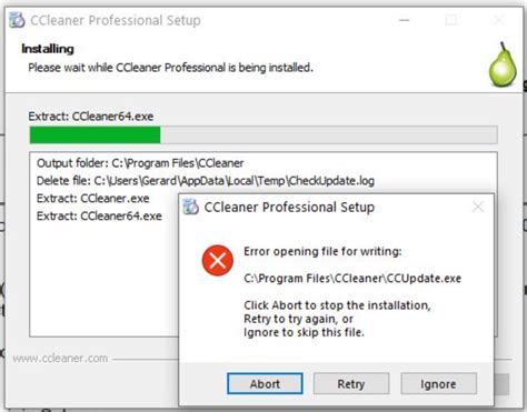 ccleaner message something is not right, How to disable ccleaner alert?. Ccleaner working update windows october correctly google