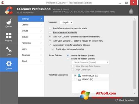 ccleaner para windows 7, Descarga ccleaner para windows 7. Ccleaner download for windows 7