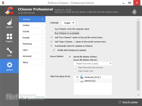 ccleaner professional zdarma, Ccleaner professional plus 5.61. Ccleaner professional plus