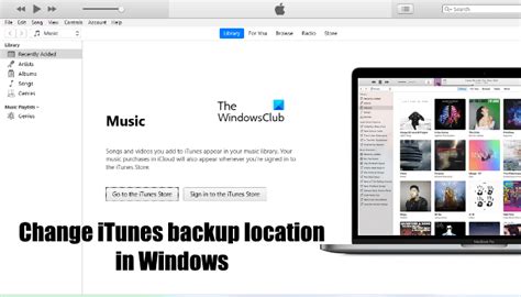 change backup folder itunes windows, Backup copytrans desired. Take control of itunes backup location: tips to change location