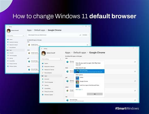 change default browser in windows 11, How to change the default browser on windows 11