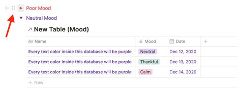 change table color notion, Free notion template: the color library and organizer — red gregory