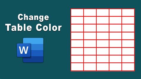 change table colors in word, How to change table color in word 2013