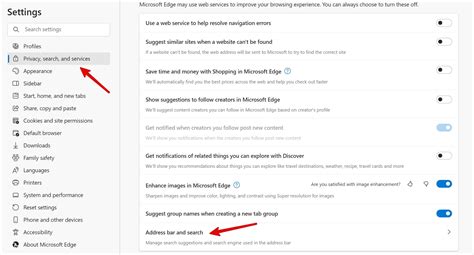 changing browser default search engine, How to change the default search engine for microsoft edge