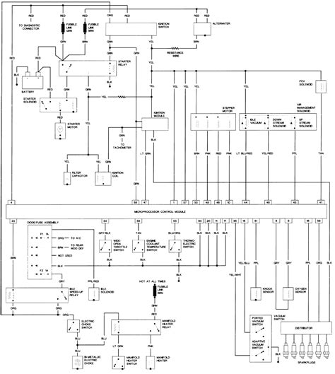 charging system wiring schematic for jeep wrangler 