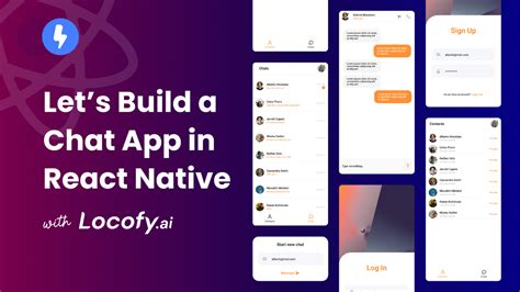 chatting app react native, React native chat app ui tutorial