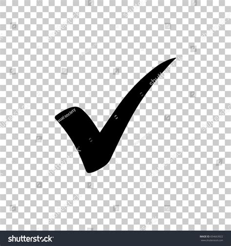 check mark vector no background, Check mark icon background royalty free vector image
