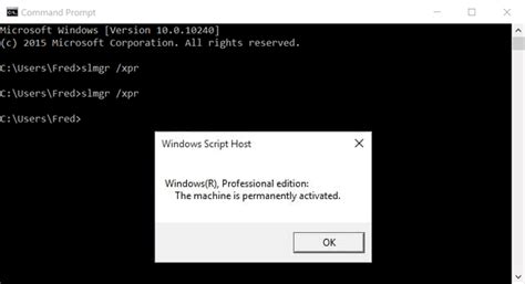 check windows activation command line, What to do when windows 10 deactivated itself after update. Windows check activation status activated system if