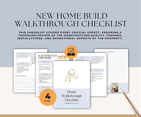 Checklist For Home Walkthrough