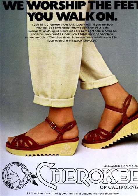 cherokee shoes from the 80s