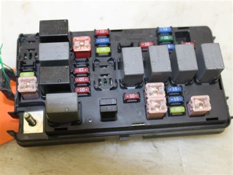 chevrolet matiz fuse box 