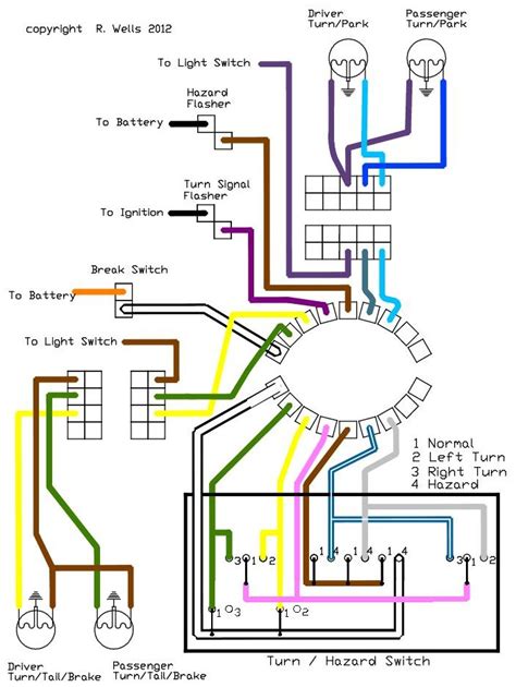 chevrolet turn signal wiring diagram 