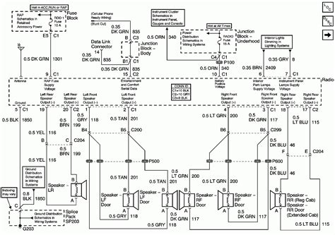 chevrolet wiring diagrams 2004 