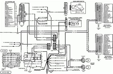 chevrolet wiring diagrams 83 