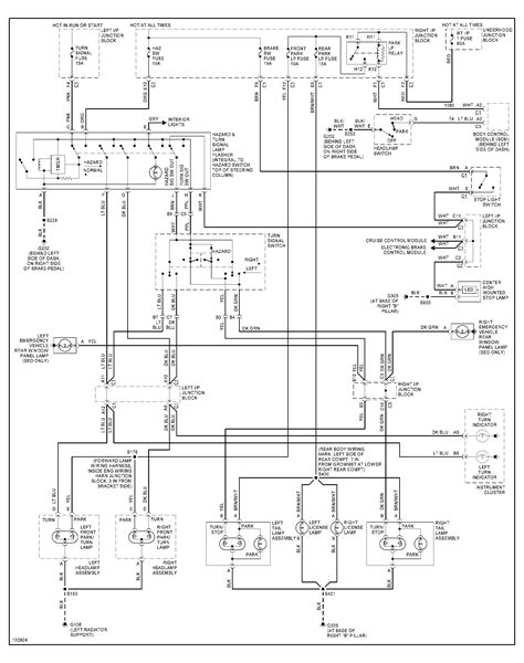 chevy 1500 tail light wiring diagram 