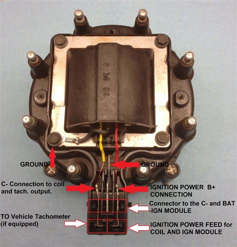 chevy 305 distributor wiring 