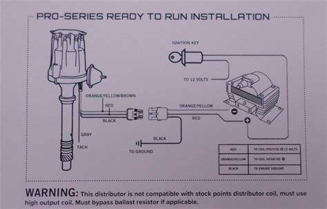 chevy 350 distributor wiring 