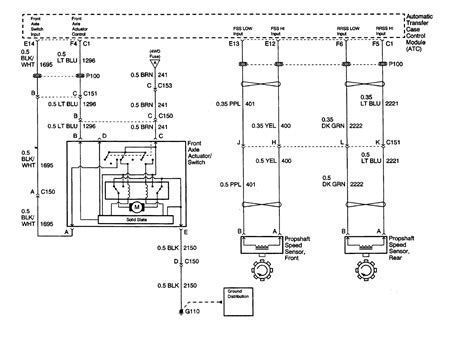chevy 4x4 actuator wiring diagram 