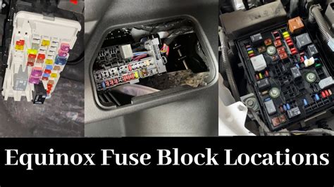 chevy equinox fuse box location 