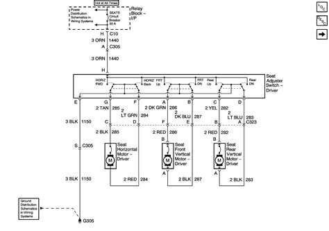 chevy power seat wiring diagram 