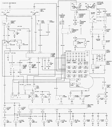 chevy s10 dome light wiring diagram free download 