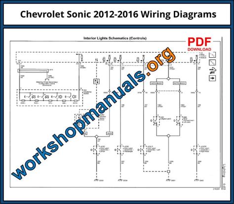 chevy sonic wiring diagram 