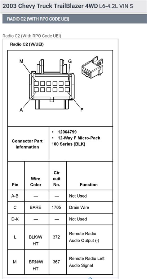 chevy tracker radio wiring schematics 