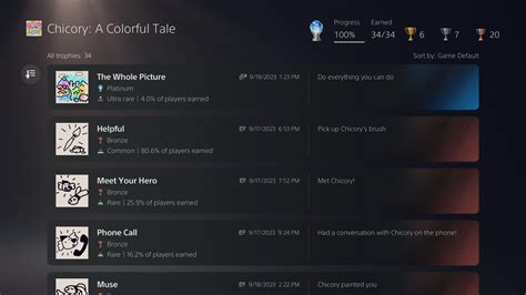 Chicory Platinum Walkthrough